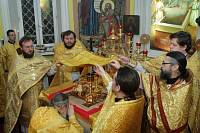 Архиерейское богослужение в Павлино