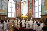 Великое освящение Троицкого собора города Щелкова