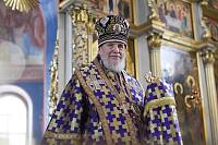Архиерейское богослужение в Богоявленском соборе Ногинска