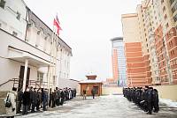 Освящение часовни страстотерпца царевича Алексия на территории УВД «Щелковское»