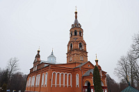 Литургия Преждеосвященных Даров в Никольском храме деревни Ново-Загарье