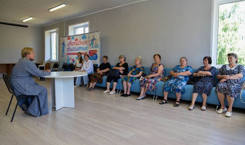 Встреча со священником в городской библиотеке г. Лосино-Петровский