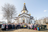 Престольный праздник в Ксениевском деревни Медвежьи Озёра