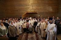 Освящение Вознесенского храма села Воскресенское 