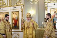 Архиерейское богослужение в Балобаново 