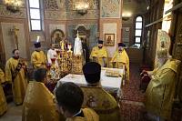 Архиерейское богослужение в Троицком храме города Реутова