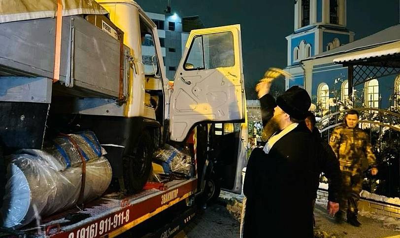 Отправка гуманитарного конвоя в зону СВО из Павловского Посада