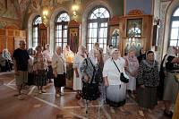 Архиерейское богослужение в Никольском храме села Новый Милет 