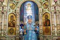 Архиерейское богослужение в Троицком соборе города Щёлково