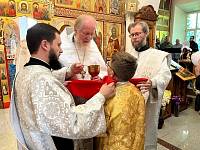 Престольный праздник в Спасском храме деревни Каблуково