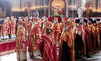 Великая вечерня в&nbsp;храме Христа Спасителя