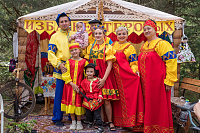 Ежегодный фестиваль семей «На солнечной поляночке» в деревне Яковлево