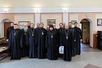 Совещание настоятелей храмов Орехово-Зуевского благочиния
