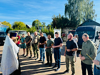 Отправка гуманитарного груза в зону СВО из Павловского Посада