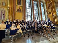 Детский хор Орехово-Зуевского благочиния в Храме Христа Спасителя