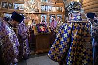 Архиерейское богослужение в Серафимовском храме Балашихи 