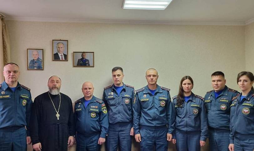 Духовная беседа в отделе надзорной деятельности Павловского Посада