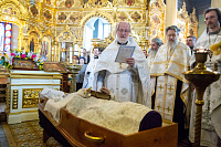 Отпевание священника Иоанна Солнцева