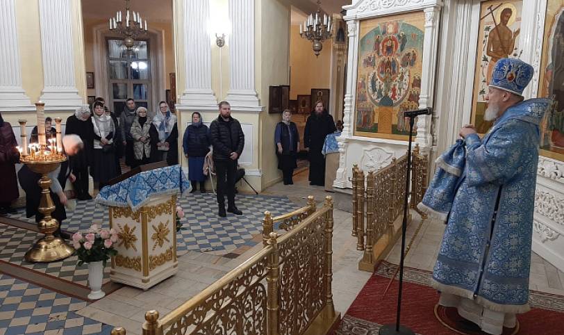 Сретение Господне в Преображенском кафедральном соборе Балашихи