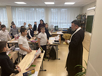 Освящение школ во Фрязино