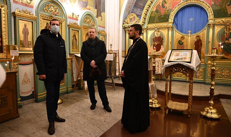 Посещение храма «Спорительница хлебов» и просфорного цеха в Щелково