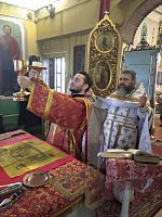 Престольный праздник в Никитском храме деревни Кабаново