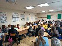 Встреча со студентами в Щёлковском колледже
