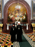 Детский хор Орехово-Зуевского благочиния в Храме Христа Спасителя