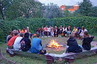 Закрытие Епархиального молодёжного слёта «Кто, если не мы?» в Кудинове