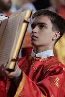 Архиерейское богослужение с участием Сводного детского хора Московской епархии в Богоявленском соборе Ногинска