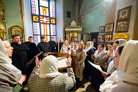 Отпевание священника Иоанна Солнцева