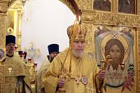 Архиерейское богослужение в Александро-Невском храме Балашихи