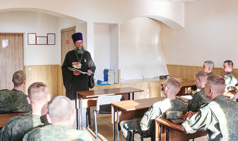 Встреча в войсковой части поселка Монино