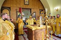Архиерейское богослужение в Никольском храме Орехово-Зуева 