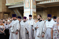 Престольный праздник в Вознесенском храме Электростали