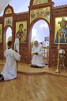 Освящение Всехсвятского храма в Николо-Берлюковской пустыни 