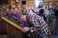 Архиерейское богослужение в Серафимовском храме Балашихи 