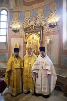 Архиерейское богослужение в Троицком храме города Реутова