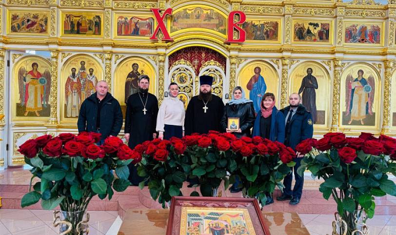 Встреча с сотрудниками уголовно-исполнительной системы в Казанском храме города Павловский Посад