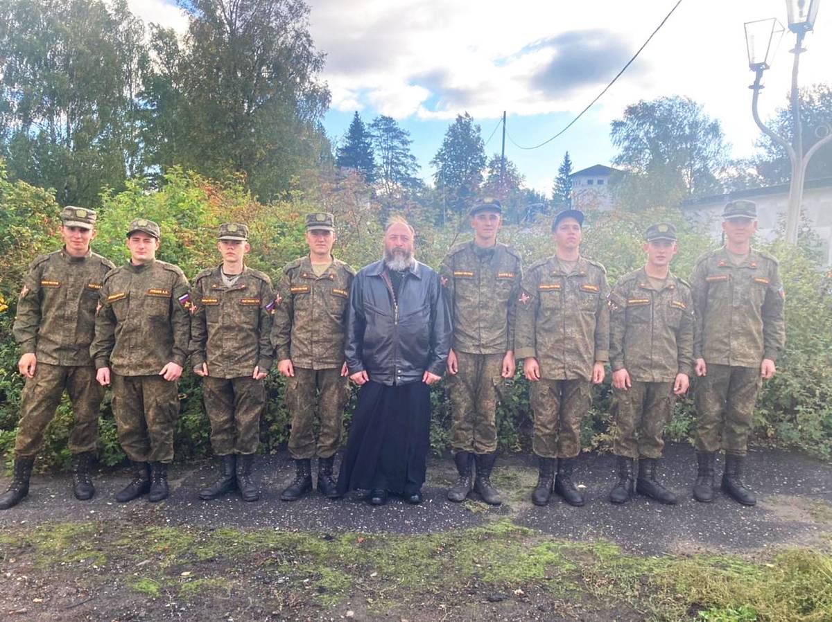 Посещение воинской части Павловского Посада