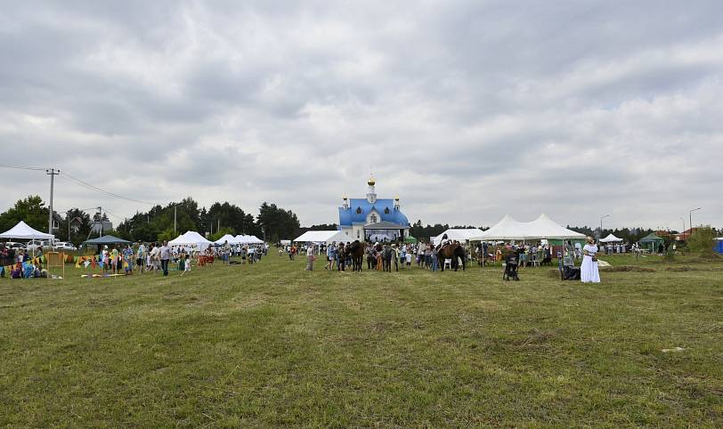 IV семейный фестиваль «Венок традиций» в деревне Воря-Богородское