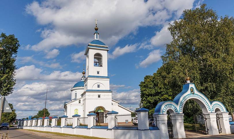 Престольный праздник в Успенском храме села Войнова Гора