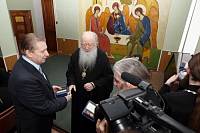 Великое освящение Троицкого собора города Щелкова