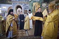 Архиерейское богослужение в Гуслицком Спасо-Преображенском монастыре
