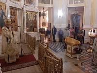 Архиерейское богослужение в Преображенском кафедральном соборе Балашихи