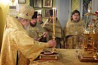 Архиерейское богослужение в Павлино