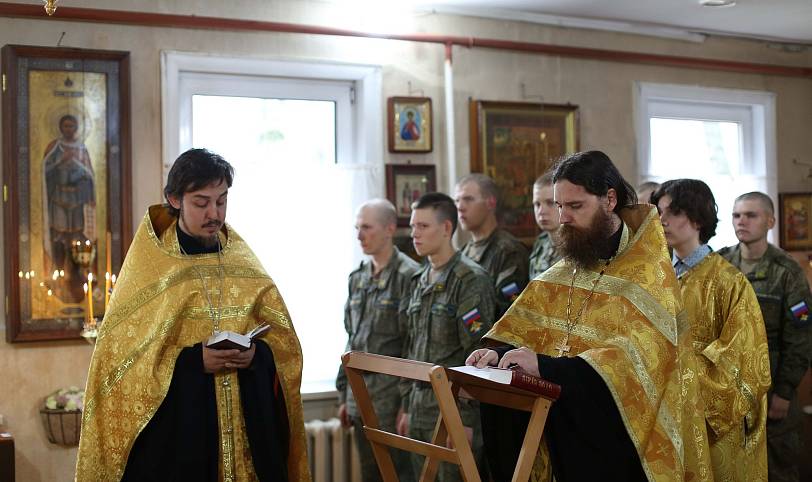 Молебен о воинах в г.Ногинск-9