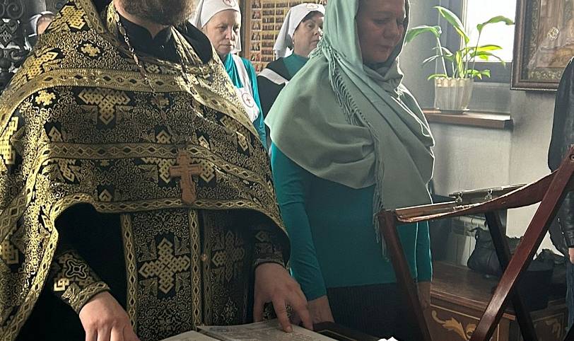 Вступление в сестричество милосердия в Орехово-Зуеве