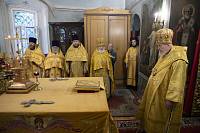 Архиерейское богослужение в Николо-Архангельском храме Балашихи