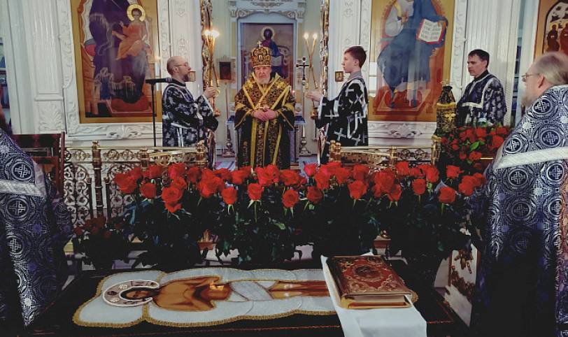 Великая Пятница в Преображенском кафедральном соборе Балашихи 